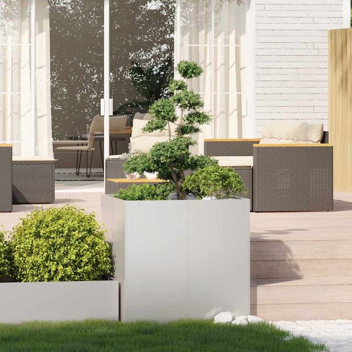 Jardinieră 80x80x80 cm oțel inoxidabil WALTI