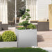 Jardinieră 80x80x80 cm oțel galvanizat - WALTI WALTI