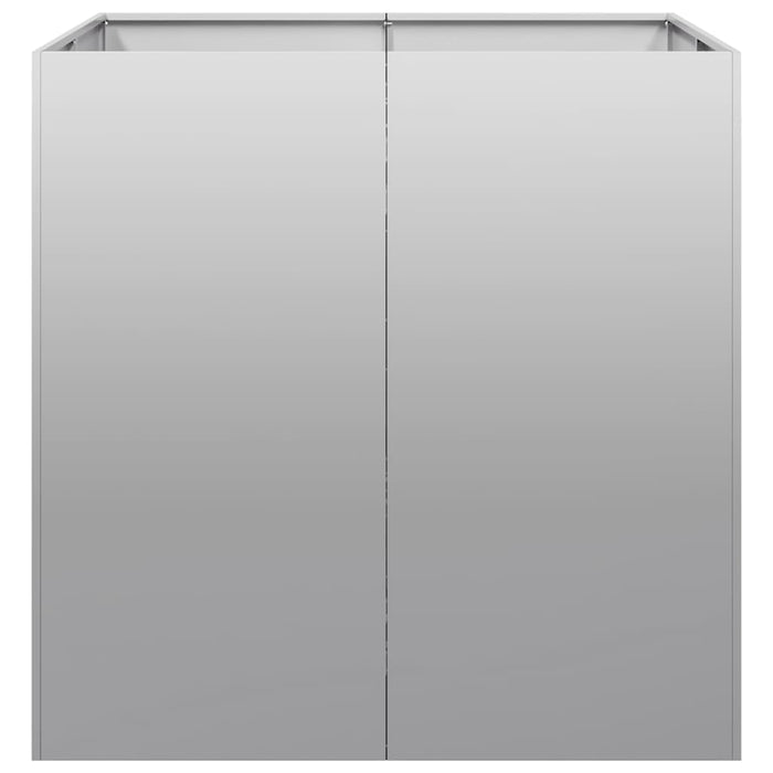 Jardinieră 80x80x80 cm oțel galvanizat - WALTI WALTI