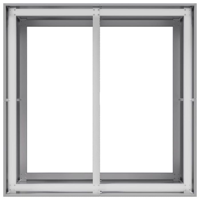 Jardinieră 80x80x80 cm oțel galvanizat - WALTI WALTI