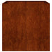 Jardinieră Rusty 80x80x80 cm Oțel pentru intemperii - WALTI WALTI