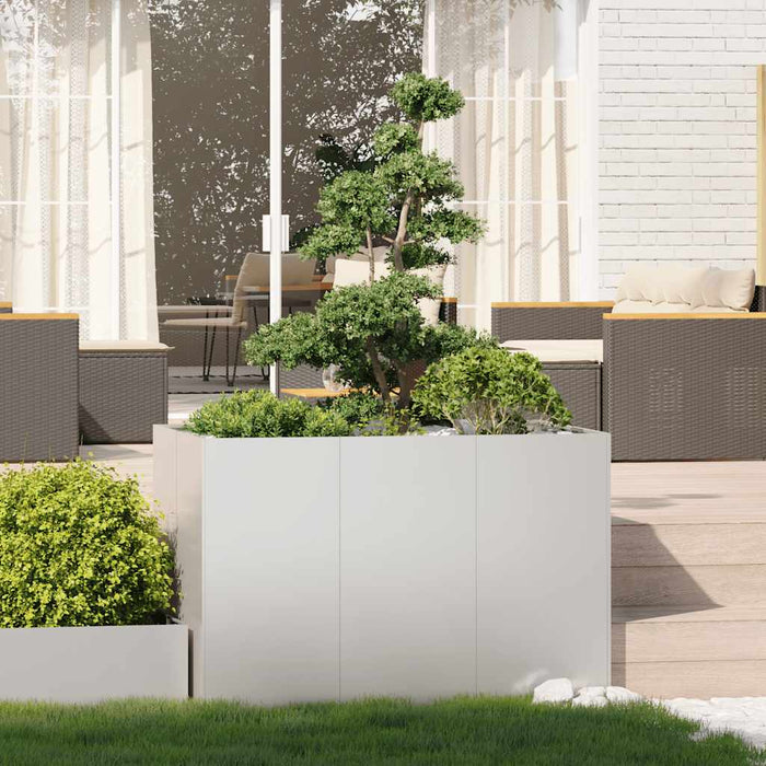 Jardinieră 120x80x80 cm oțel inoxidabil - WALTI WALTI