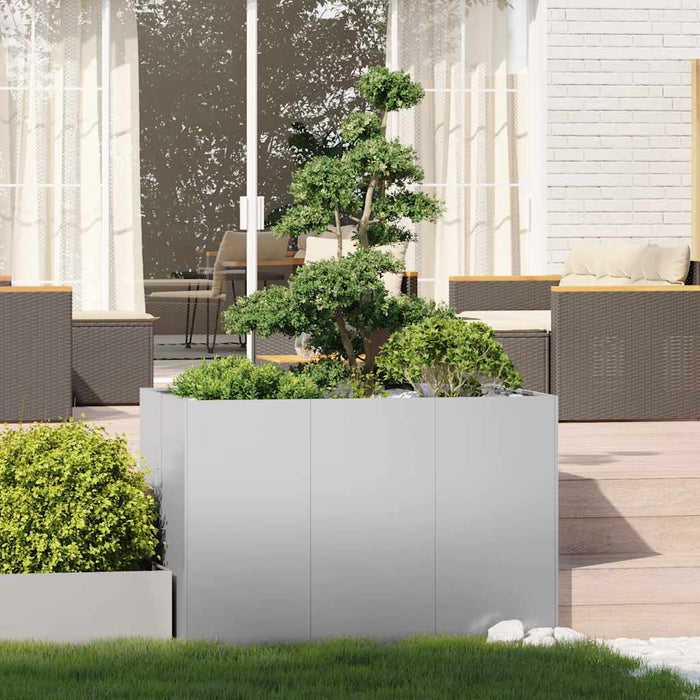Jardinieră 120x80x80 cm oțel galvanizat - WALTI WALTI