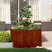 Jardinieră Rusty 120x80x80 cm Oțel pentru intemperii - WALTI WALTI