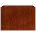 Jardinieră Rusty 120x80x80 cm Oțel pentru intemperii - WALTI WALTI
