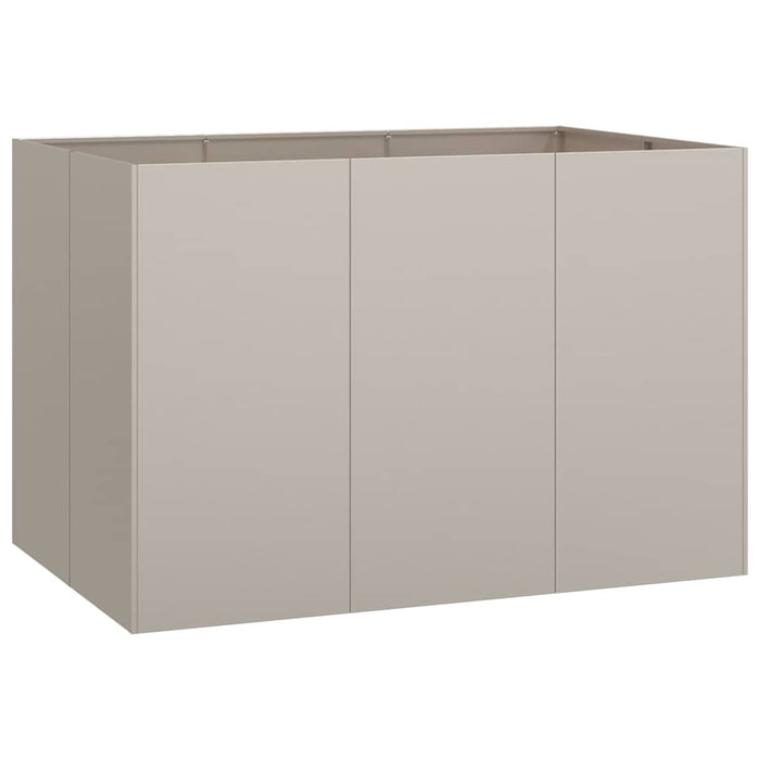 Jardinieră Rusty 120x80x80 cm Oțel pentru intemperii - WALTI WALTI