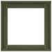 Jardinieră verde măsline 40x40x30 cm oțel - WALTI WALTI