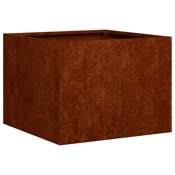 Jardinieră Rusty 40x40x30 cm Oțel pentru intemperii - WALTI WALTI