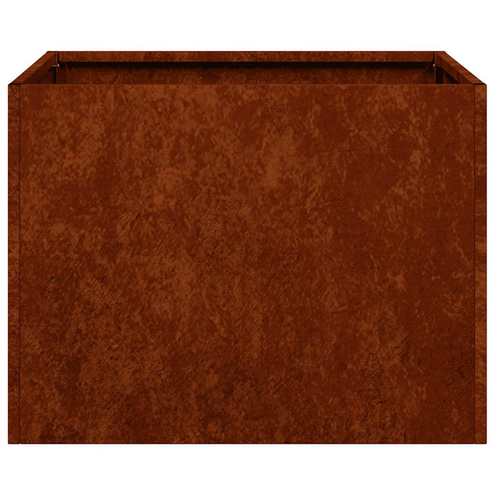 Jardinieră Rusty 40x40x30 cm Oțel pentru intemperii - WALTI WALTI