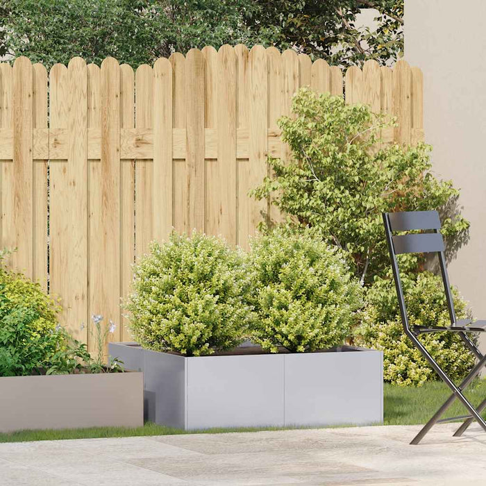Jardinieră 80x80x30 cm oțel galvanizat - WALTI WALTI