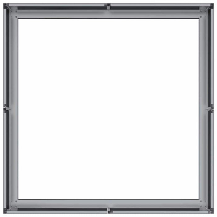 Jardinieră 80x80x30 cm oțel galvanizat - WALTI WALTI