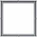 Jardinieră 80x80x30 cm oțel galvanizat - WALTI WALTI