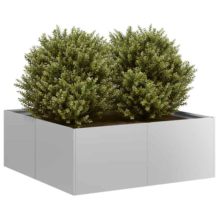 Jardinieră 80x80x30 cm oțel galvanizat - WALTI WALTI