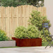 Jardinieră Rusty 80x80x30 cm Oțel pentru intemperii - WALTI WALTI