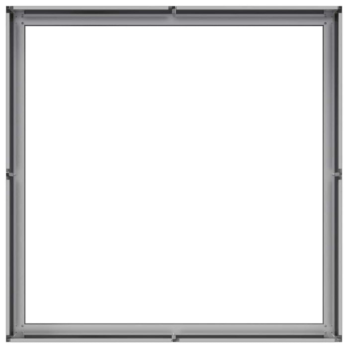 Jardinieră 100x100x30 cm oțel galvanizat - WALTI WALTI