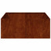 Jardinieră Rusty 100x100x40 cm Oțel pentru intemperii - WALTI WALTI