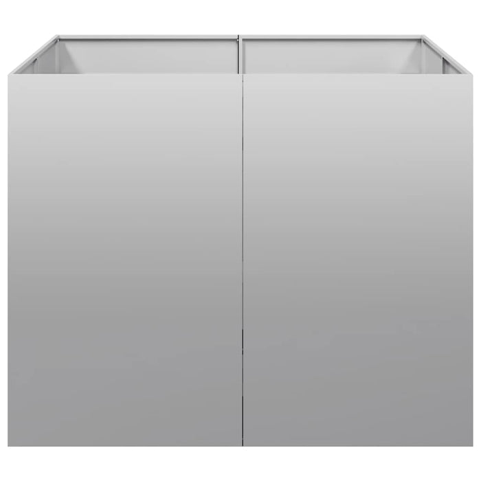 Jardinieră 100x100x80 cm oțel galvanizat - WALTI WALTI