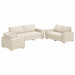 Set de canapea 3 pcs Bej 220 x 80 x 84 cm - WALTI WALTI