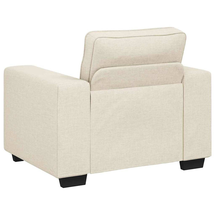Canapea 3 pcs Bej 221 x 80 x 82 cm Material textil din in WALTI