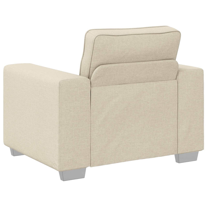 Canapea 3 pcs Bej 219 x 77 x 82 cm Material textil din in WALTI