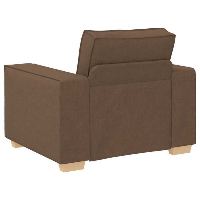 Canapea 3 pcs Maro 220 x 80 x 84 cm Material textil din in - WALTI WALTI