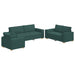 Canapea 3 pcs Verde închis 220 x 80 x 84 cm - WALTI WALTI