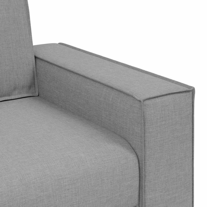 Canapea 3 buc. Gri nori Material textil din in WALTI