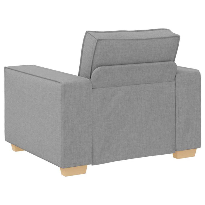 Canapea 3 buc. Gri nori Material textil din in WALTI