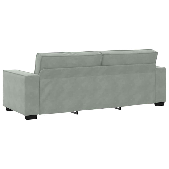 Canapea 3 pcs Gri deschis 220 x 80 x 84 cm WALTI