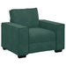 Set de canapele cu perne, 3 piese, verde închis, catifea - WALTI WALTI