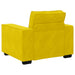 Set de canapele cu perne, 3 piese, galben, catifea - WALTI WALTI