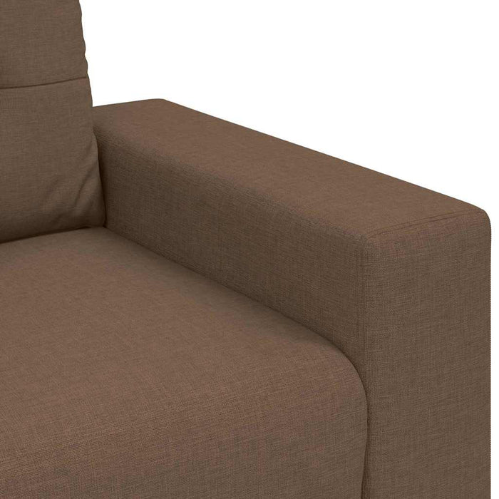 Canapea 3 pcs Maro 221 x 80 x 80 cm Material textil din in - WALTI WALTI