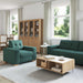Canapea 3 pcs Verde închis 221 x 80 x 80 cm - WALTI WALTI