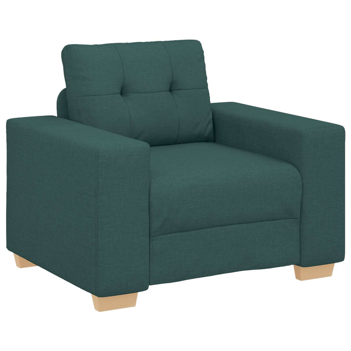 Canapea 3 pcs Verde închis 221 x 80 x 80 cm - WALTI WALTI