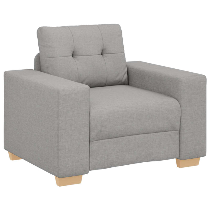 Canapea 3 buc. Gri nori Material textil din in WALTI