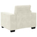 Set de canapea 3 pcs Crem 221 x 80 x 80 cm Catifea - WALTI WALTI