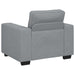 Set de canapele cu perne, 3 piese, gri deschis, textil - WALTI WALTI