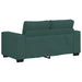 Set de canapele cu perne, 3 piese, verde închis, textil - WALTI WALTI
