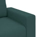 Set de canapele cu perne, 3 piese, verde închis, textil - WALTI WALTI
