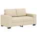 Set de canapele cu perne, 3 piese, crem, textil - WALTI WALTI