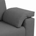 Set canapea, 3 piese, perne gri închis, textil - WALTI WALTI