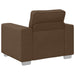 Set de canapea cu pernă 3 pcs Maro 219 x 77 x 82 cm țesătură - WALTI WALTI