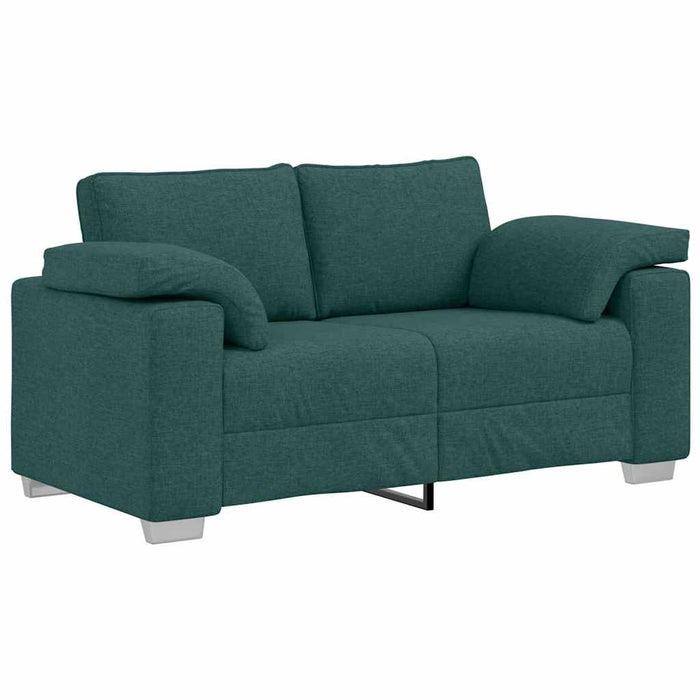 Set de canapea 3 pcs Verde închis 219 x 77 x 82 cm țesătură - WALTI WALTI