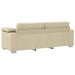 Canapea 3 pcs Crem 219 x 80 x 82 cm Material textil din in - WALTI WALTI