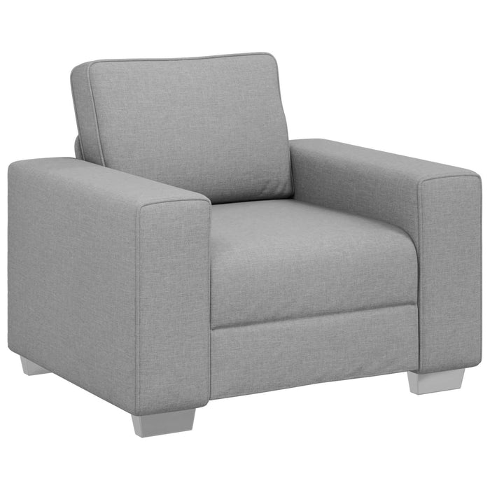 Canapea 3 buc. Gri nori Material textil din in WALTI