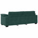 Set de canapele cu perne, 3 piese, verde închis, catifea - WALTI WALTI