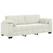 Set de canapele cu perne, 3 piese, crem, catifea - WALTI WALTI
