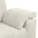 Set de canapele cu perne, 3 piese, crem, catifea - WALTI WALTI