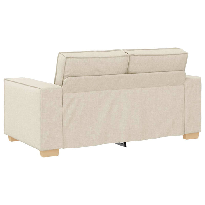 Canapea 2 buc. Bej Material textil din in WALTI