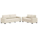 Canapea 2 pcs Bej Material textil din in - WALTI WALTI